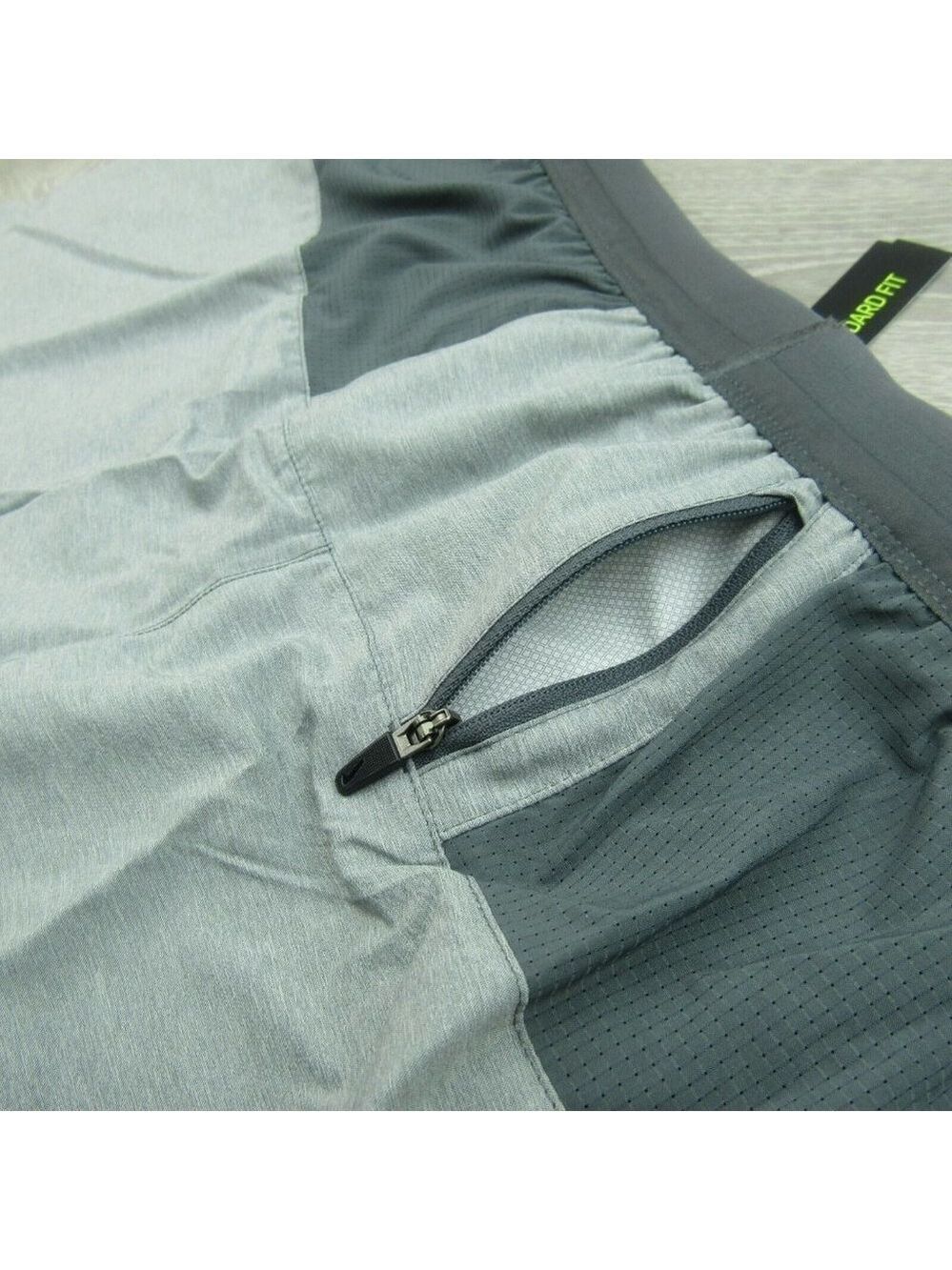 Nike Flex Stride 2 in1 7" Mens Running Shorts Size XXL Iron Grey NEW - Picture 7 of 12